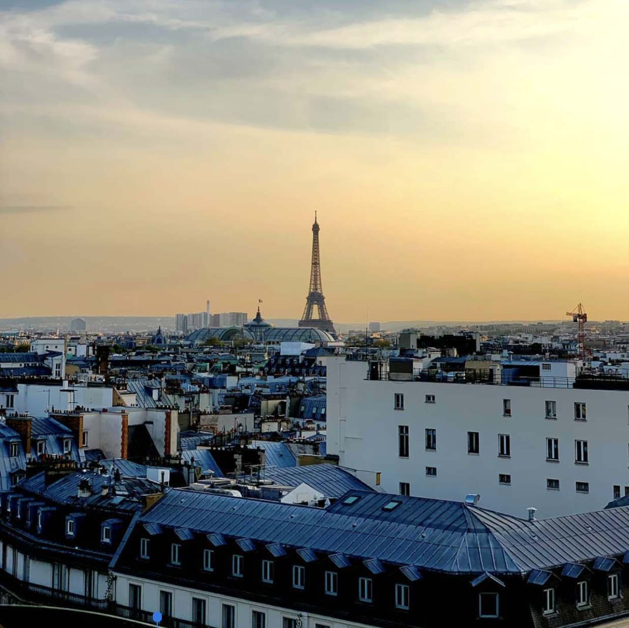 Rooftop Perruche / Terrasse vue tour eiffel Paris
